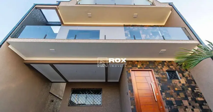 Casa triplex com 3 suítes e quintal para alugar - fazenda rio grande/pr