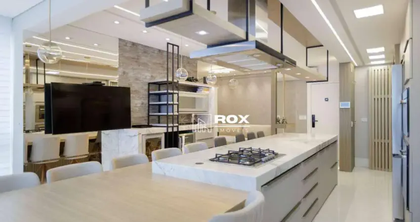 Apartamento de alto padrão mobiliado com 2 quartos à venda, 76 m² - são francisco, curitiba/pr