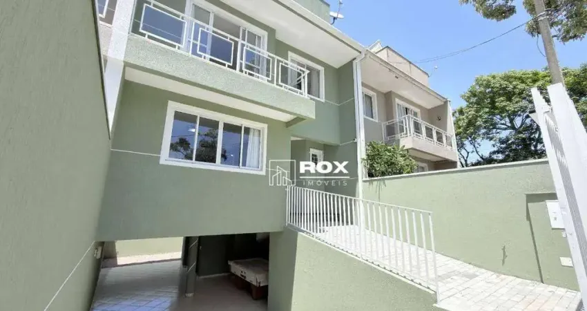 Sobrado mobiliado, com 3 quartos à venda - santa felicidade - curitiba/pr