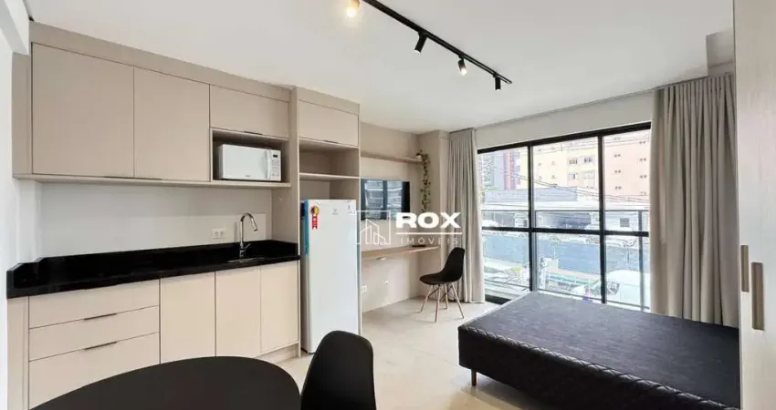 Studio com 1 quarto para alugar, 25 m² por R$ 2.300/mês - Água Verde, Curitiba/PR