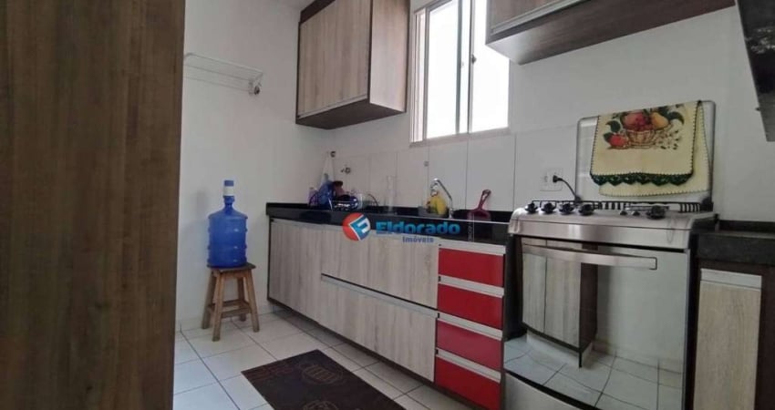 Apartamento com 2 dormitórios à venda, 49 m² por R$ 191.000,00 - Loteamento Industrial Machadinho - Americana/SP