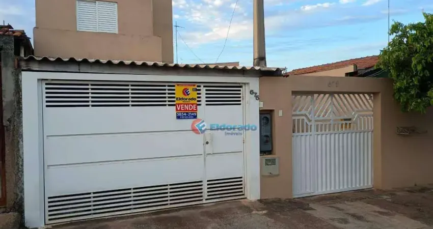 02 casas no terreno, 01 de  02 quartos 01 suíte outra 01quarto, cozinha tipo americana, sala, garagem por r$ 450.000 - jardim nova terra - sumaré/sp
