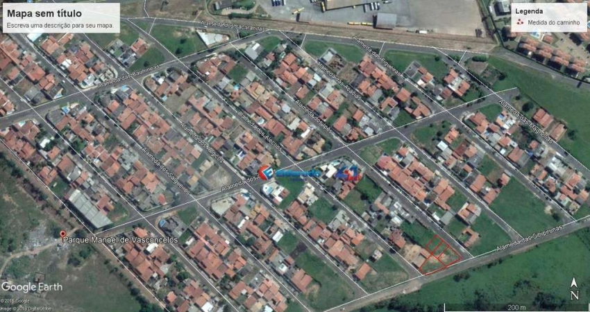 Terreno à venda, 300 m² por R$ 180.000,00 - Parque Manoel de Vasconcelos - Sumaré/SP