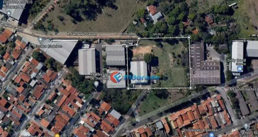 Área à venda, 8025 m² por R$ 5.216.250,00 - Parque Virgílio Viel - Sumaré/SP