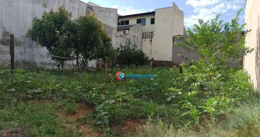 Terreno à venda, 307 m² sendo 13,320 metros de frente - Parque Nova Carioba - Americana/SP