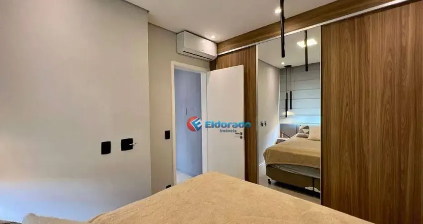 Apartamento com 1 dormitório à venda, 57 m² por R$ 593.600,00 - Morumbi - Paulínia/SP