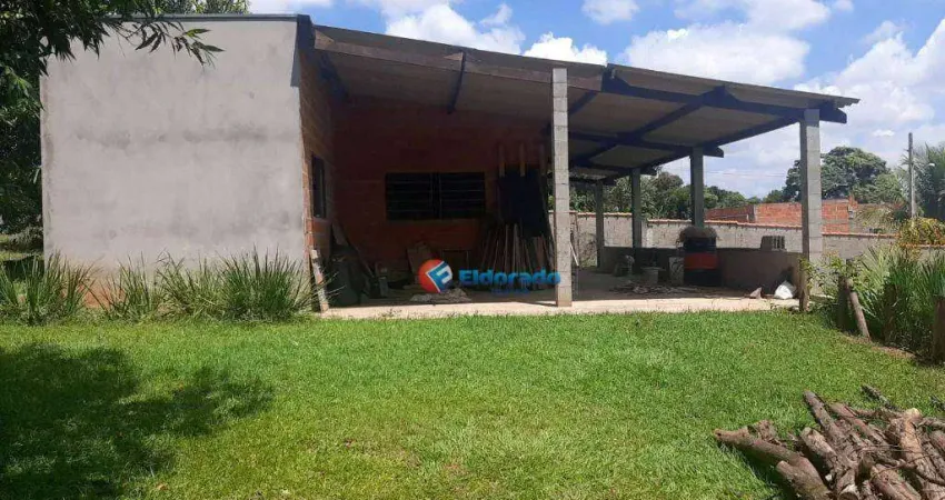 Chácara com 3 dormitórios à venda, 5940 m² por R$ 700.000,00 - Chácaras de Recreio Represa - Nova Odessa/SP