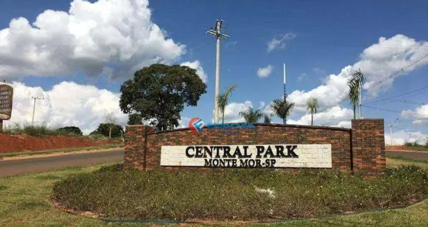 Terreno à venda, 161 m² por R$ 107.000,00 - Central Park - Monte Mor/SP