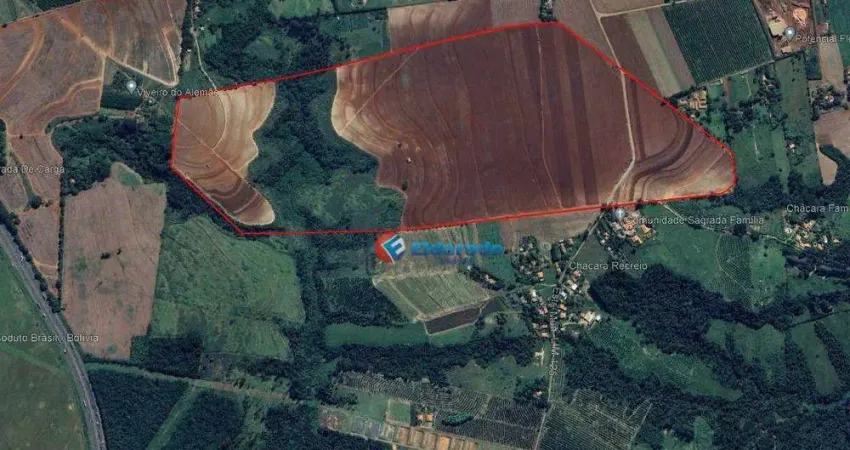 Área à venda, 903754 m² por R$ 13.556.310,00 - Pereiras - Limeira/SP