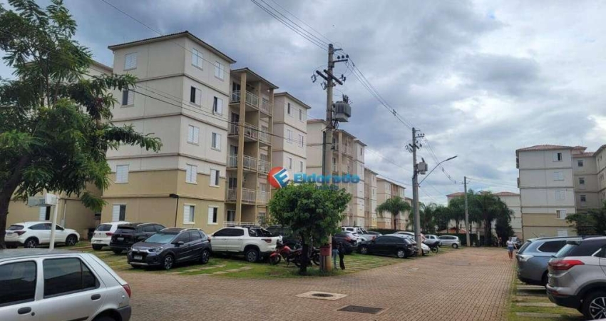 Apartamento com 2 dormitórios à venda, 53 m² por R$ 275.000,00 - Parque Euclides Miranda - Sumaré/SP