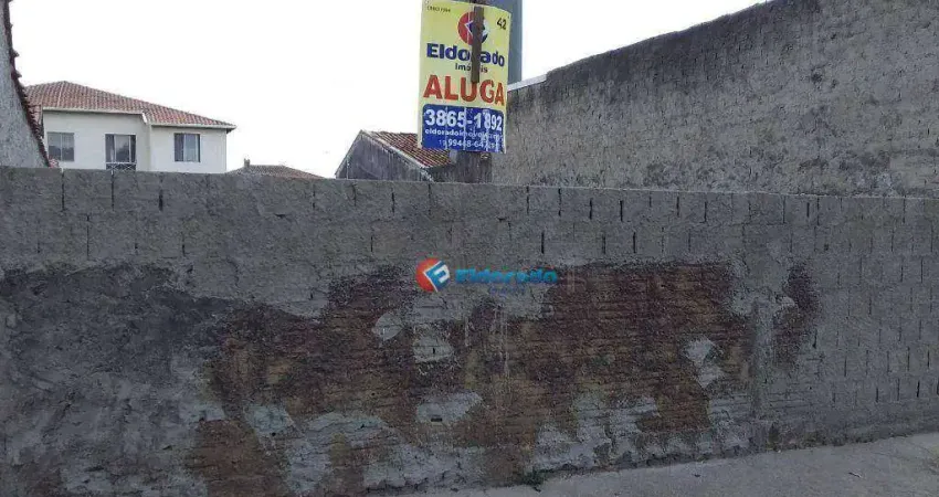 Terreno para alugar, 300 m² por R$ 1.500,00/mês - Remanso Campineiro - Hortolândia/SP