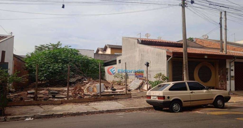Terreno à venda, 250 m² - Residencial Bordon - Sumaré/SP