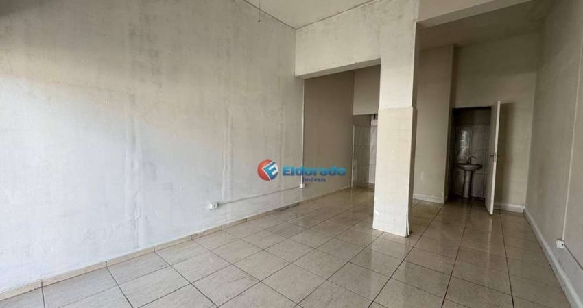 Sala comercial com 3 salas para alugar na Avenida Luís Frutuoso, Vila Santana, Sumaré