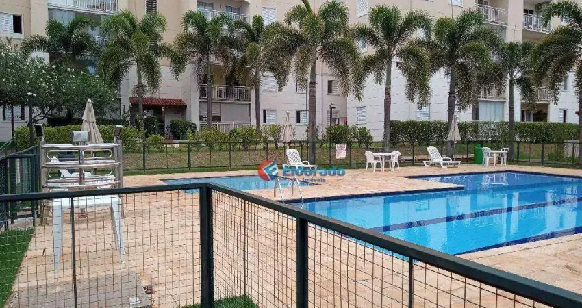 Apartamento com 3 dormitórios para alugar, 84 m² por R$ 3.820,00/mês - Vila São Francisco - Hortolândia/SP