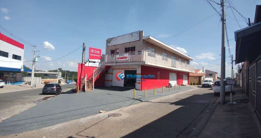 Salão Comercial para alugar no Jardim Nova América em Hortolândia/SP.