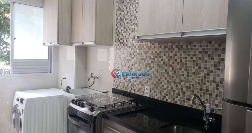 Apartamento com 2 dormitórios à venda, 45 m² por R$ 260.000,00 - Parque Yolanda (Nova Veneza) - Sumaré/SP
