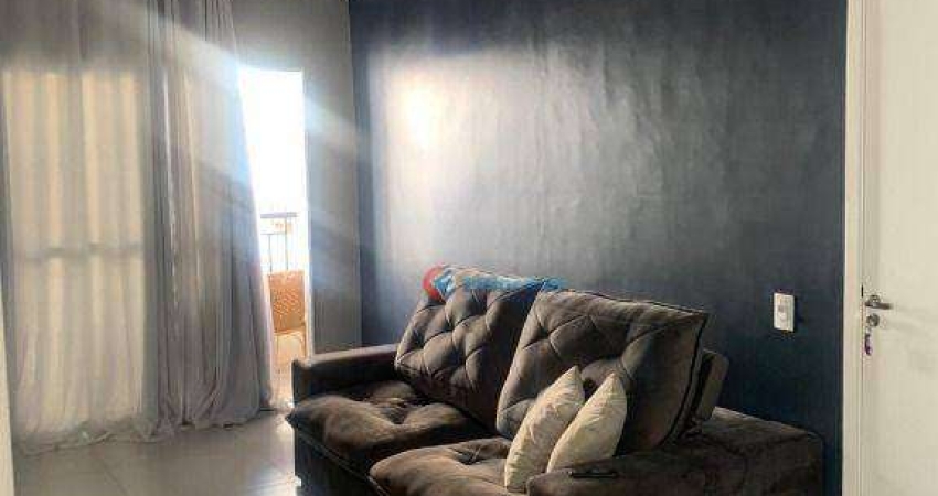 Apartamento com 2 dormitórios à venda, 55 m² por R$ 328.500 - Parque Orestes Ôngaro - Hortolândia/SP