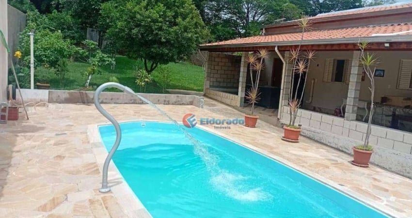 Chácara com 2 dormitórios, 1000 m² - venda por R$ 500.000,00 ou aluguel por R$ 2.800,00/mês - Chacaras Miracatu - Monte Mor/SP