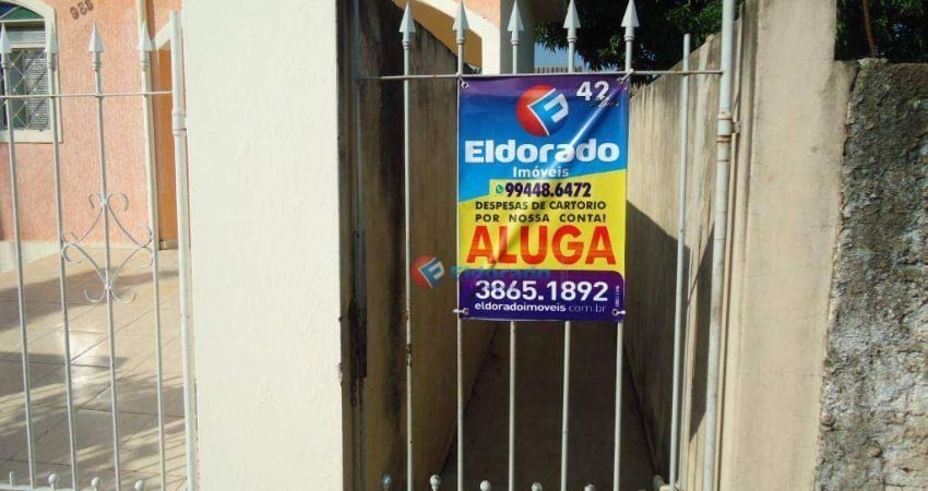 Casa com 1 dormitório para alugar, 50 m² por R$ 900,00/mês - Jardim Santa Amélia - Hortolândia/SP