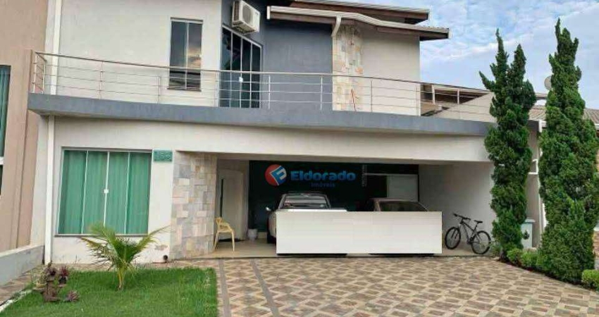 Casa com 4 dormitórios para alugar, 340 m² por R$ 8.800,00/mês - Jardim Golden Park Residence	 - Hortolândia/SP