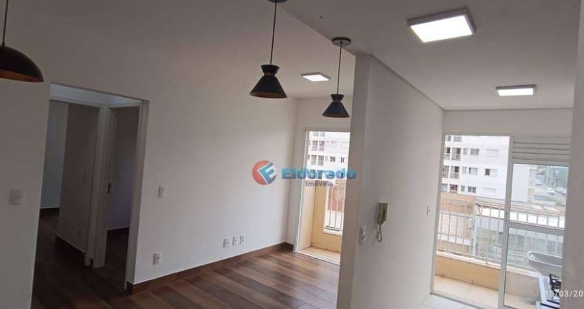 Apartamento com 2 dormitórios, 56 m² - venda por R$ 351.000,00 ou aluguel por R$ 2.000,00/mês - Conserva - Americana/SP