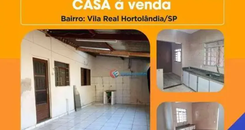 Ofertão do imóvel: casa com 3 quartos à venda, - vila real - hortolândia/sp