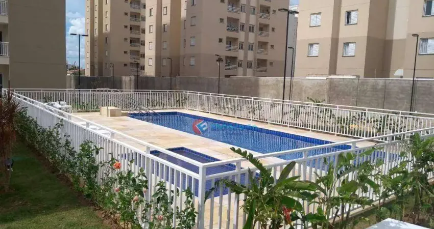 Apartamento com 2 dormitórios para alugar, 57 m² por R$ 2.705,00/mês - Vila Ipe - Hortolândia/SP