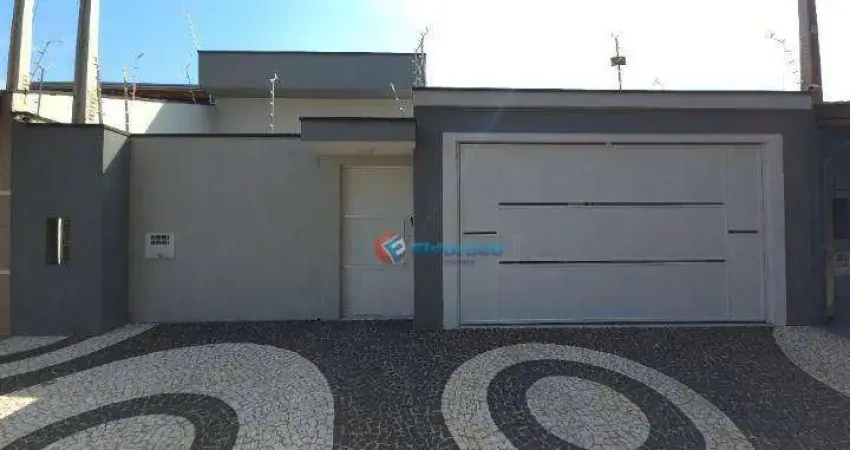 Casa com 3 quartos  à venda,- jardim residencial vaughan - sumaré/sp