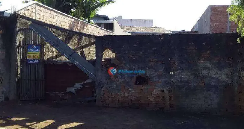 Terreno para alugar, 365 m² por r$ 1.125,00/mês - vila real continuaçao - hortolândia/sp