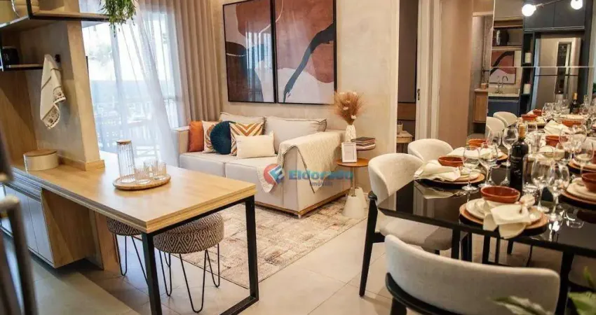 Apartamento com 2 dormitórios à venda, 60 m² por r$ 320.000 - vila miranda - sumaré/sp