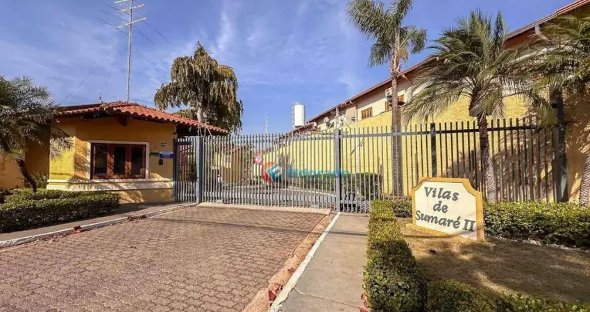 Casa de 03 quartos à venda -  condomínio vila de sumaré ii -jardim bela vista- sumaré/sp