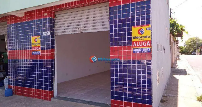 Salão para alugar, 34 metros por r$ 900/mês - jardim nova europa - hortolândia/sp