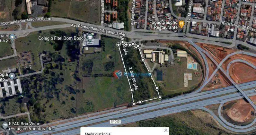 Área à venda, 27660 m² por r$ 28.000.000,00 - parque cidade campinas - campinas/sp