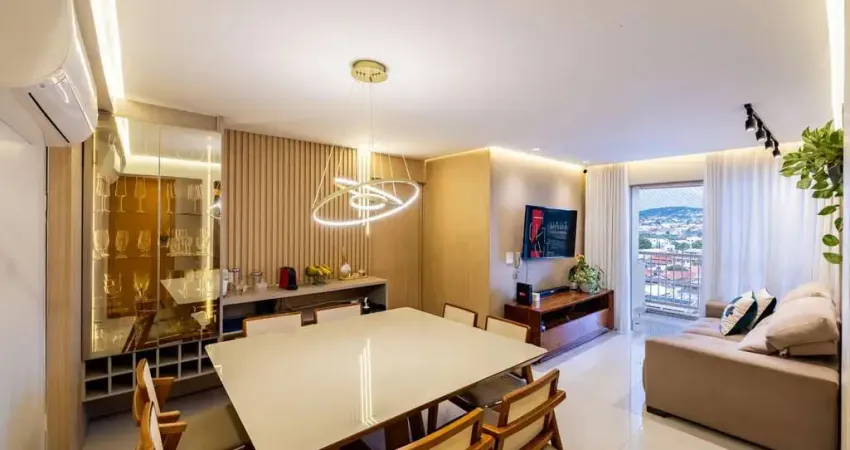 Apartamento mobiliado de 3 quartos ao lado do Shopping Cerrado