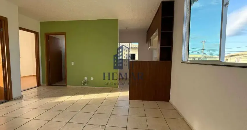Apto locação fixa, 2 quartos, 1 vaga condomínio com infra, Jardim Esperança