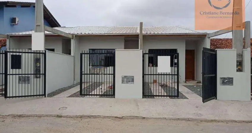 Casa Germinada térrea com 2 quartos em São Francisco do Sul -SC