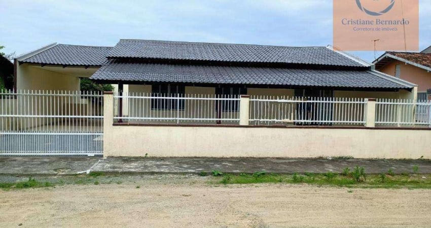 Casa térrea com 3 dormitórios à venda, 170 m² por R$ 550.000 - Da Praia Grande - São Francisco do Sul/SC