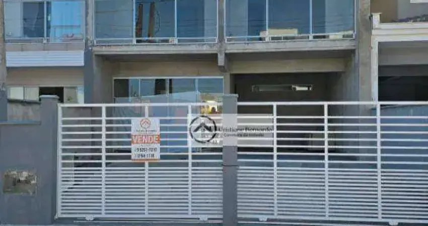 Sobrado amplo com 4 dormitórios e piscina – 145 m² – 350m da praia de ubatuba, são francisco do sul, sc