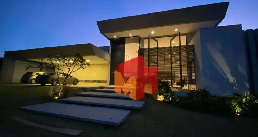 Casa com 5 dormitórios à venda, 760 m² por R$ 8.000.000,00 - Condomínio Damha Golf - São Carlos/SP