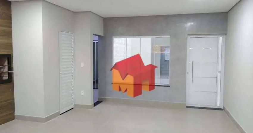 Casa com 3 dormitórios à venda, 134 m² por R$ 710.000,00 - Parque Residencial Jaguari - Americana/SP