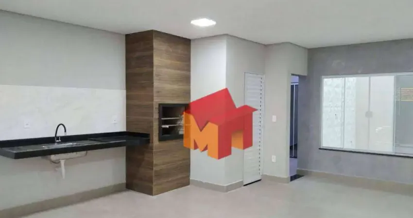 Casa com 3 dormitórios à venda, 134 m² por R$ 710.000,00 - Parque Residencial Jaguari - Americana/SP