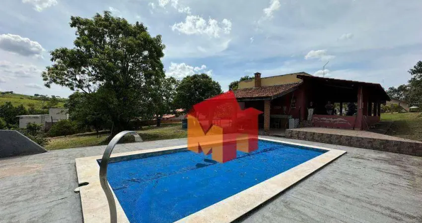 Chácara com 2 dormitórios à venda, 3000 m² por R$ 620.000,00 - Tatu - Limeira/SP