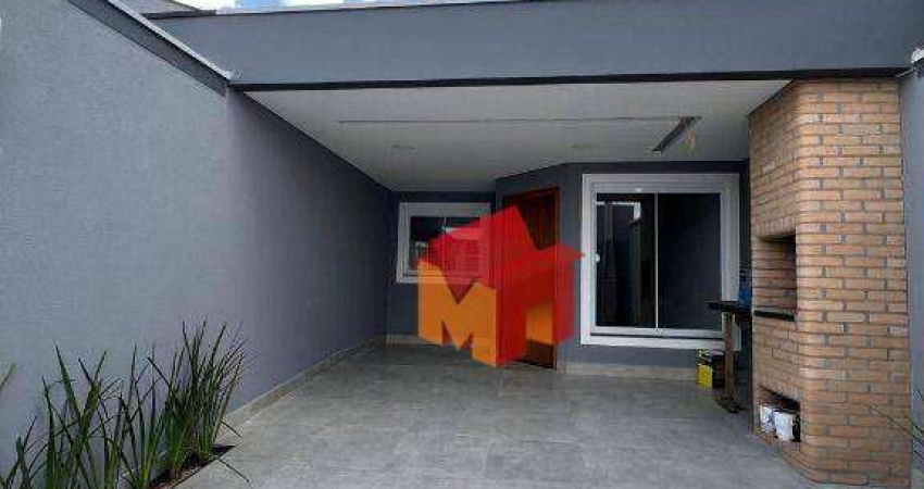 Casa com 3 dormitórios à venda, 96 m² por R$ 480.000,00 - Jardim Palmeiras - Santa Bárbara D'Oeste/SP