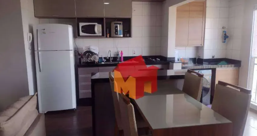 Apartamento com 2 dormitórios à venda, 53 m² por r$ 320.000,00 - catharina zanaga - americana/sp