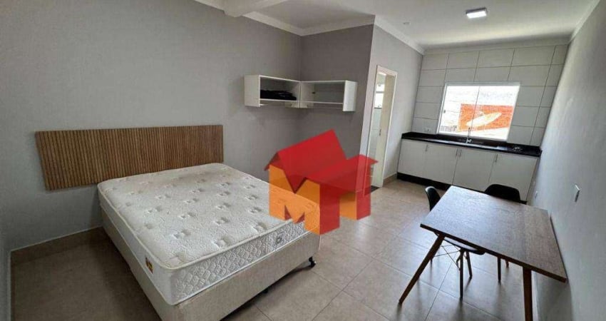 Apartamento com 1 dormitório para alugar, 30 m² por R$ 936,00/mês - Jardim dos Lírios - Americana/SP