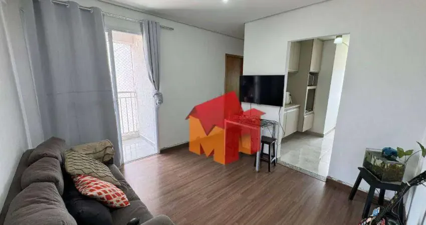 Apartamento com 2 dormitórios à venda, 53 m² por R$ 320.000,00 - Catharina Zanaga - Americana/SP