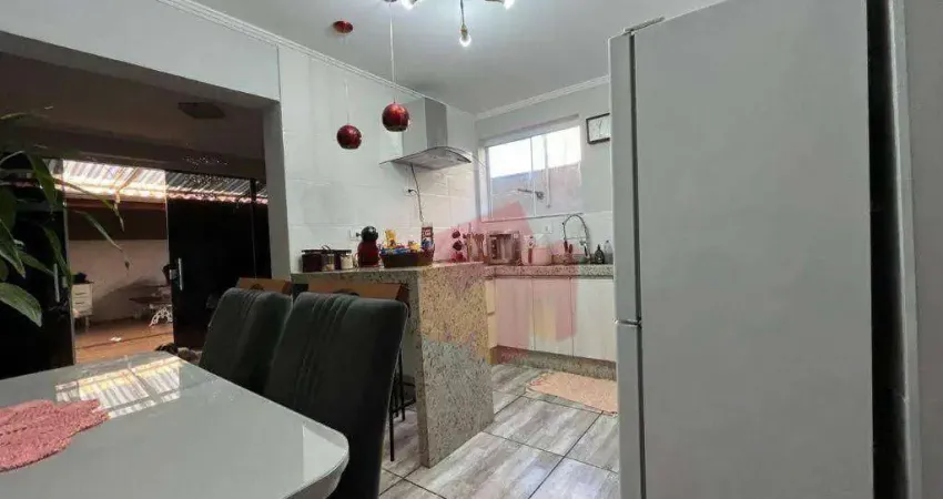 Casa com 3 dormitórios à venda, 140 m² por R$ 680.000,00 - Parque Novo Mundo - Americana/SP