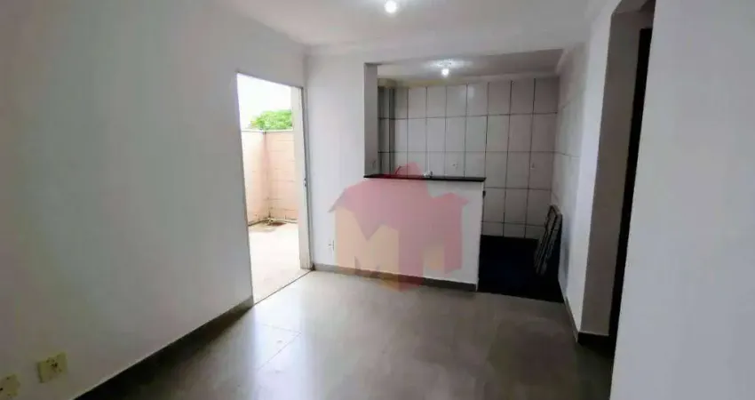 Apartamento com 2 dormitórios à venda, 52 m² por R$ 202.000 - Jardim Bertoni - Americana/SP
