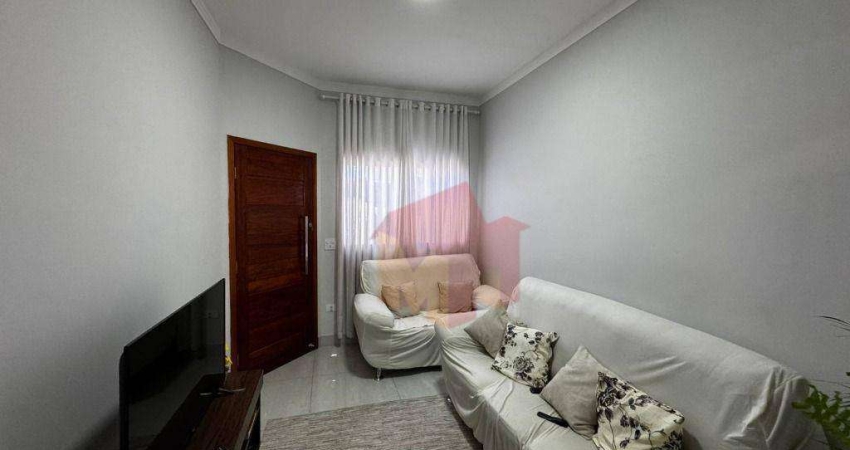 Casa com 2 dormitórios à venda, 70 m² por R$ 340.000,00 - Jardim Bertoni - Americana/SP