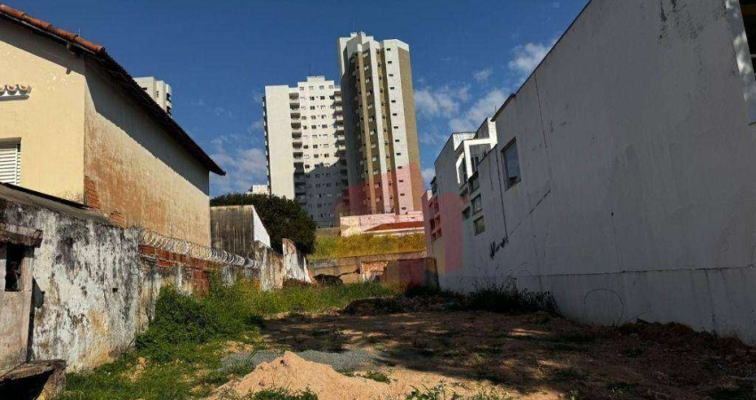 Terreno à venda, 317 m² por R$ 280.000 - Vila Rehder - Americana/SP
